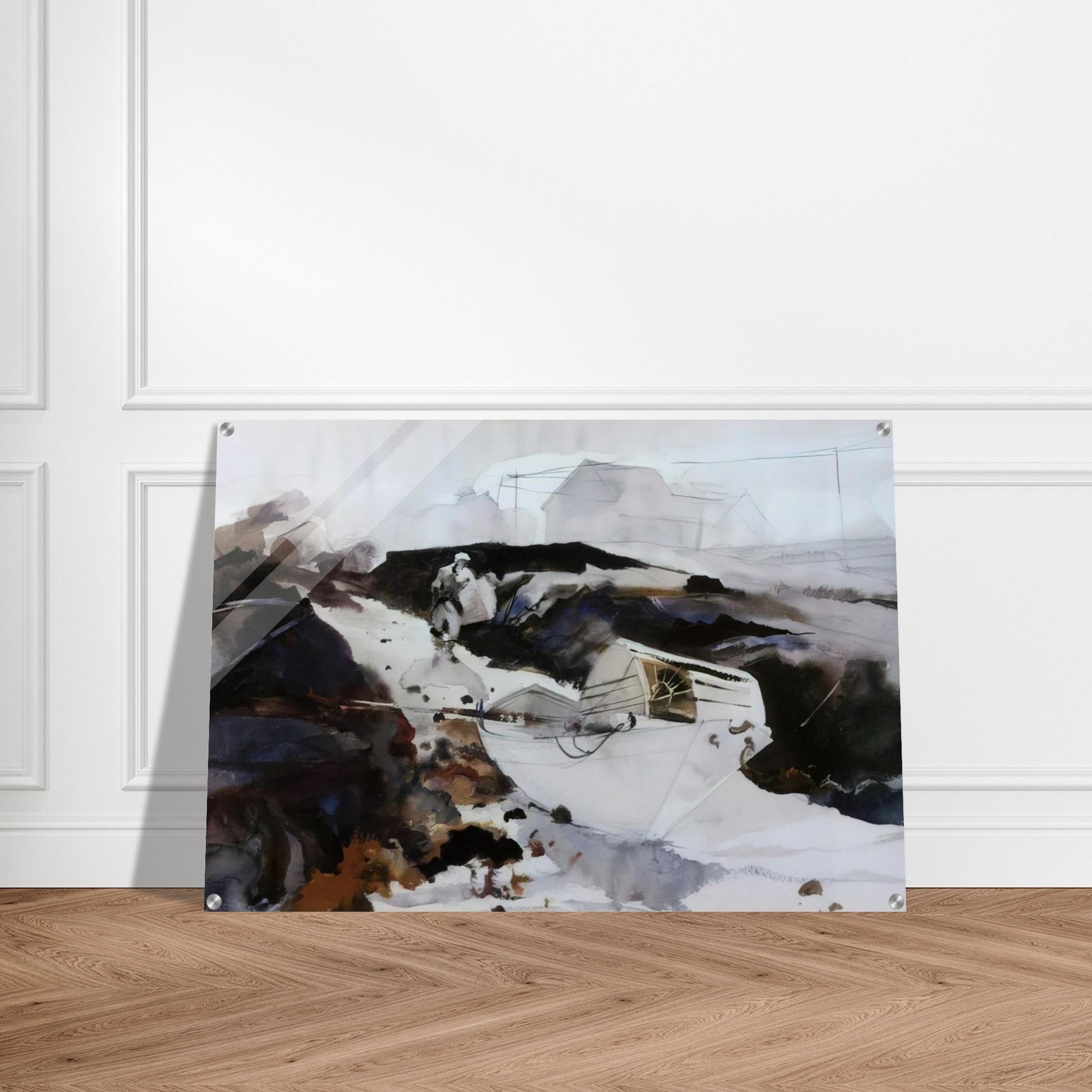 THE WHITE DORY 1941 - Andrew Wyeth Acrylic Print - 70x100 cm / 28x40″ inches