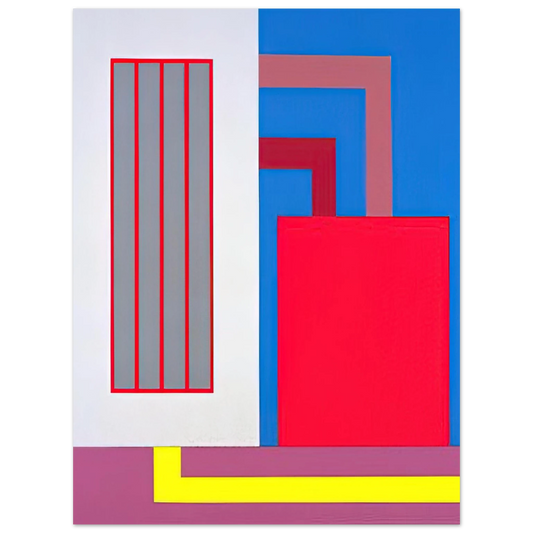 Peter Halley - Lost in Translation - 2004  75x100 cm / 30x40inches Fine Art Poster