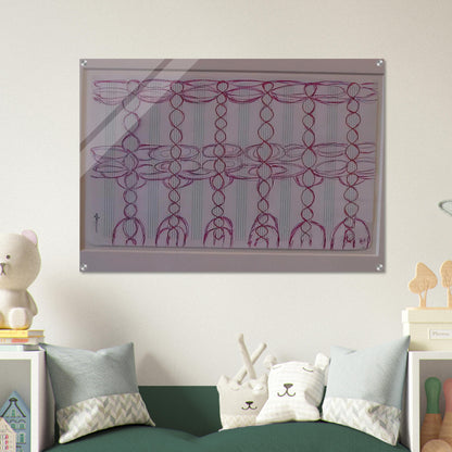CHANGE THE DIRECTION OF THE MUSIC STAFF - Louise Bourgeois Acrylic Print - 70x100 cm / 28x40″ inches