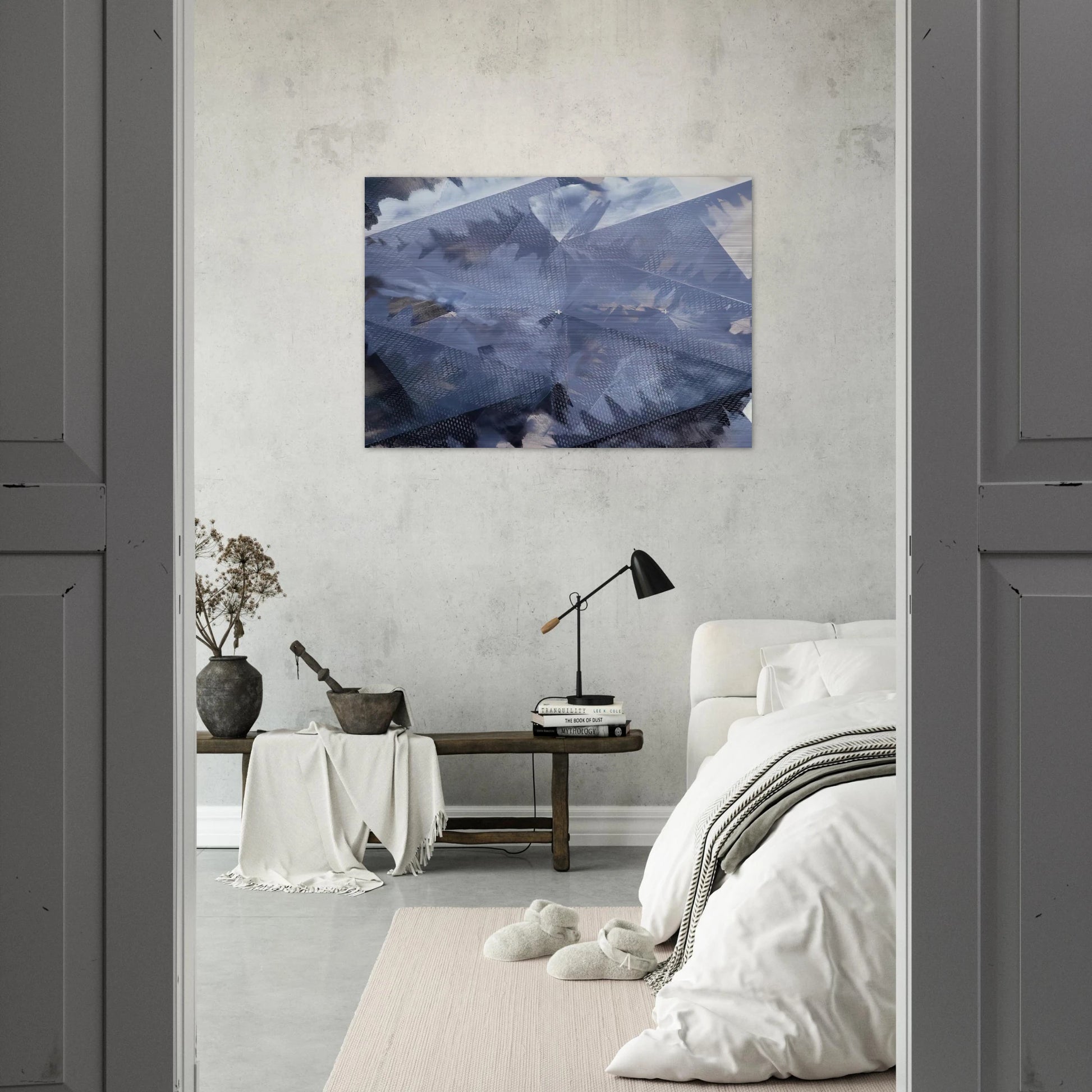 James Gibbs - 1970 - Mark Lancaster Brushed Aluminum Print - 70x100 cm / 28x40 inches | Mark Lancaster Aluminum Print | Mark Lancaster Prints