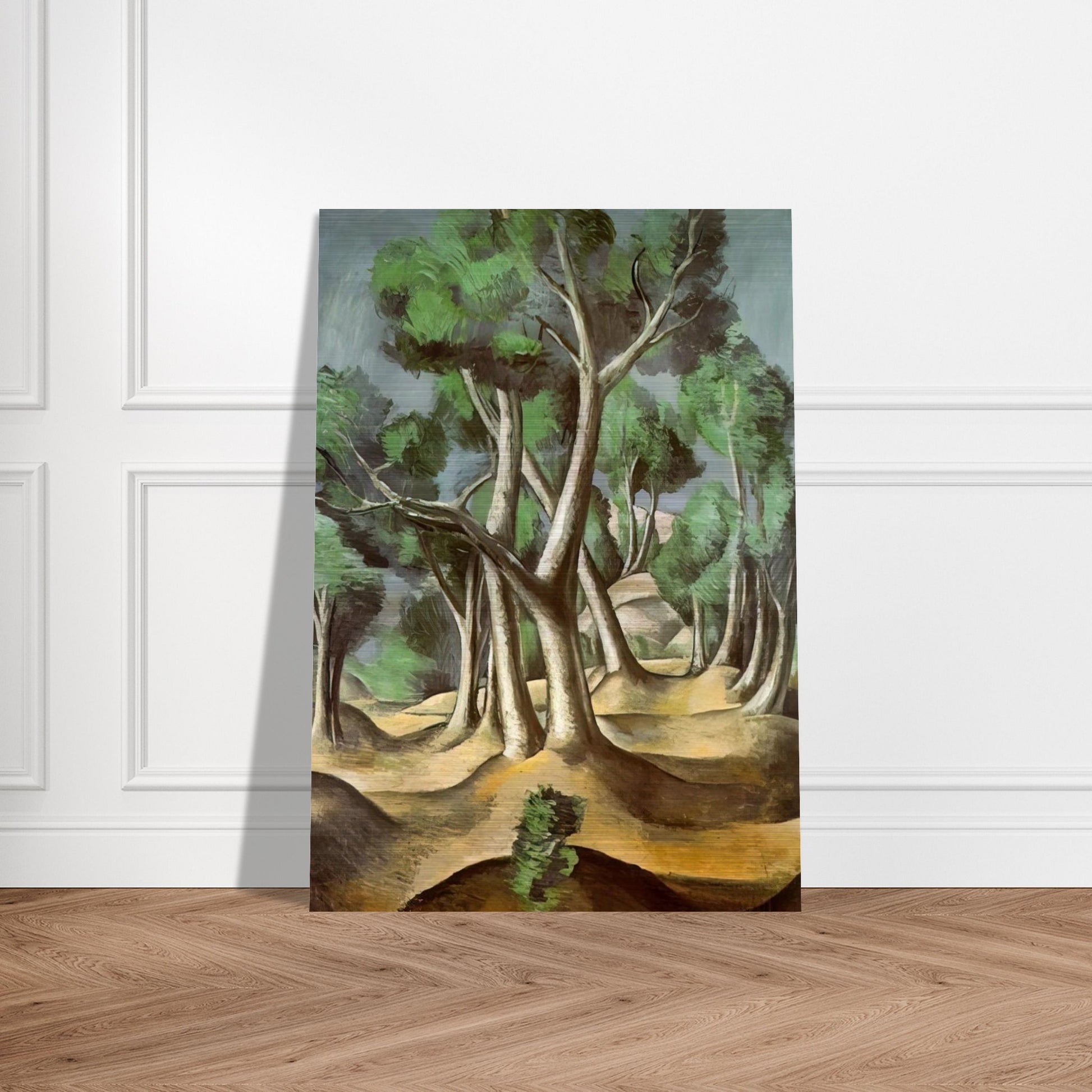 THE GROVE 1912 - Andre Derain Brushed Aluminum Print - 70x100 cm / 28x40 inches | Andre Derain Aluminum Print | Andre Derain Prints