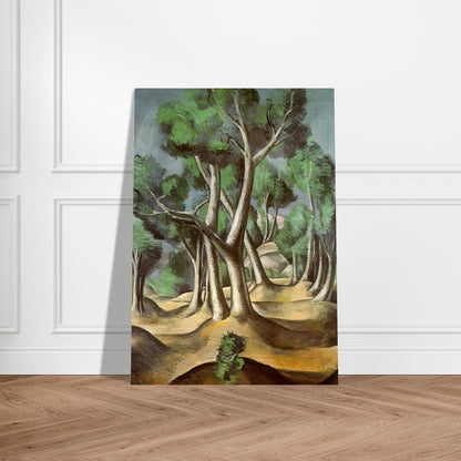 THE GROVE 1912 - Andre Derain Brushed Aluminum Print - 70x100 cm / 28x40 inches | Andre Derain Aluminum Print | Andre Derain Prints