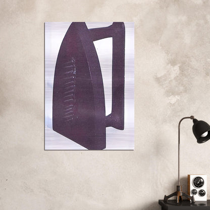 CADEAU GIFT REPLICA OF THE LOST 1921 ORIGINAL - Man Ray Brushed Aluminum Print - 70x100 cm / 28x40 inches | Man Ray Aluminum Print | Man Ray Prints