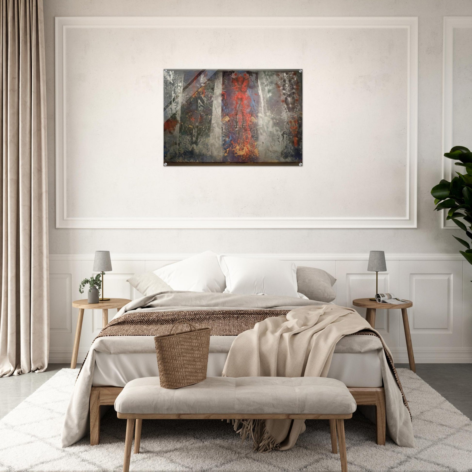 Restore - Sam Gilliam Acrylic Print - 70x100 cm / 28x40″ inches