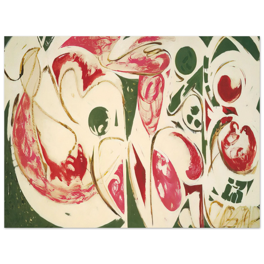 Lee Krasner - The Sun Woman II  75x100 cm / 30x40inches Fine Art Poster