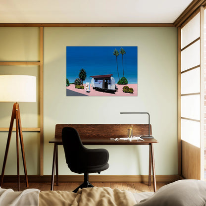 Lemson's Beams - Hiroshi Nagai Brushed Aluminum Print - 70x100 cm / 28x40 inches | Hiroshi Nagai Aluminum Print | Hiroshi Nagai Prints