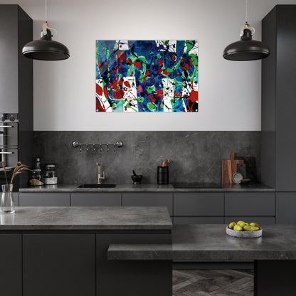 Untitled  SFP94-33  SFF 1709  - Sam Francis Acrylic Print - 70x100 cm / 28x40″ inches