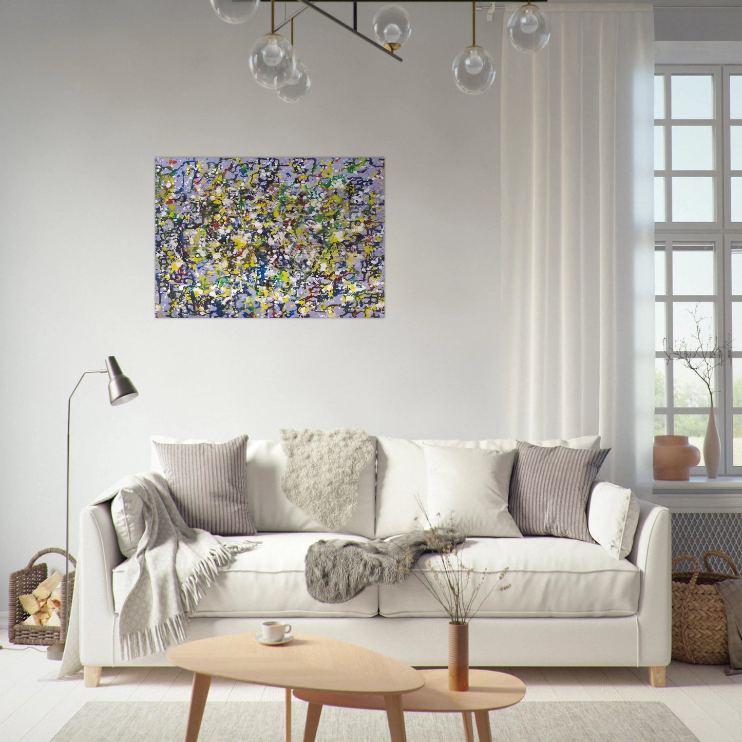 Mousse d Etoiles - Marcel Barbeau Brushed Aluminum Print - 70x100 cm / 28x40 inches | Marcel Barbeau Aluminum Print | Marcel Barbeau Prints