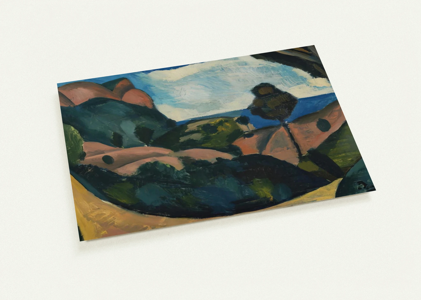 LANDSCAPE NEAR CASSIS 1907 By Andre Derain Pack of 10 Post Cards | Andre Derain Post Cards | A6 (10.5 x 14.8 cm) - 4.1 x 5.8 inches