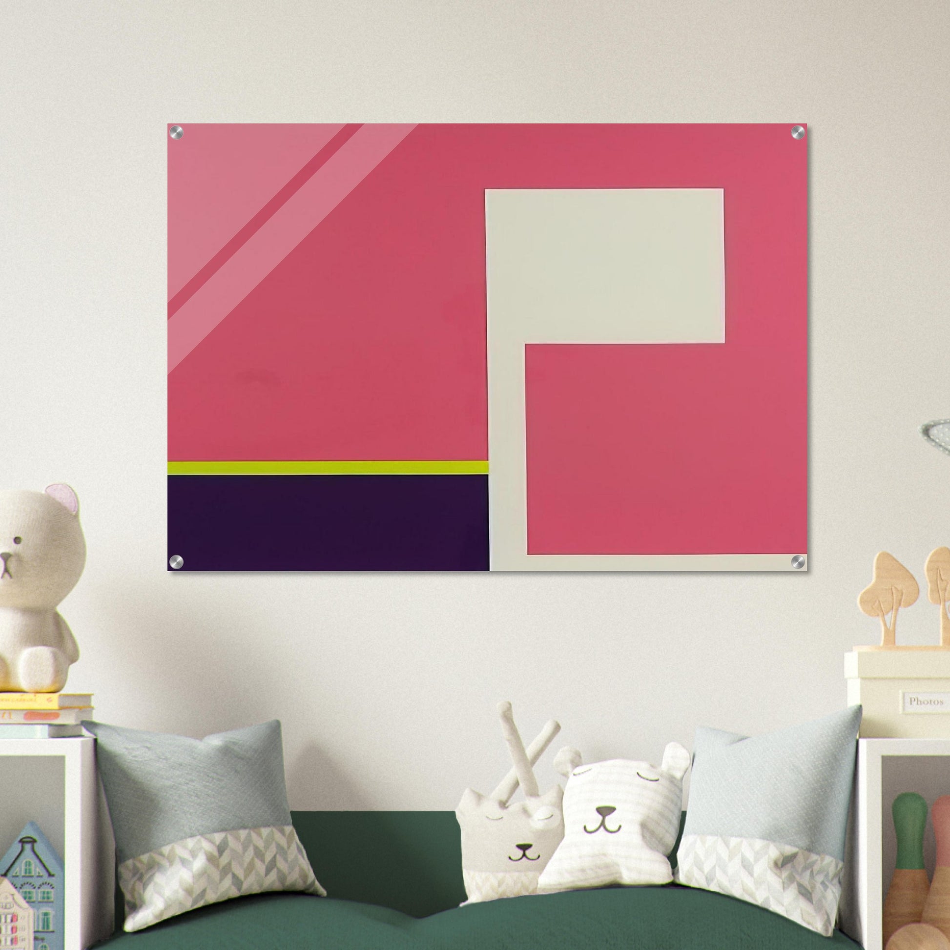 Negativo-Positivo - 1989 - Bruno Munari Acrylic Print - 70x100 cm / 28x40″ inches