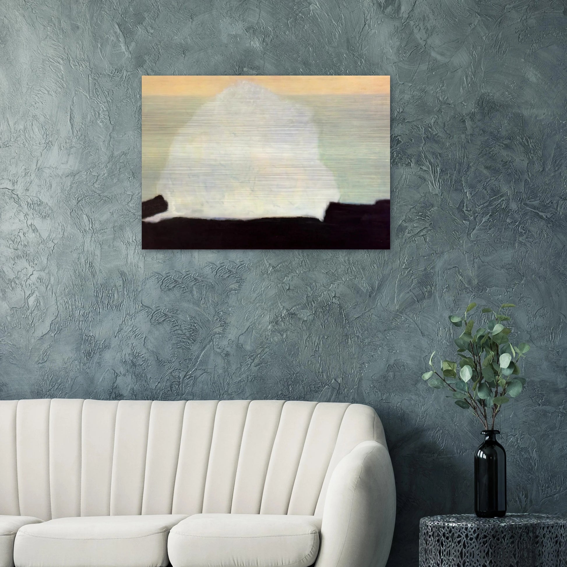 White Wave - 1954 - Milton Avery Brushed Aluminum Print - 70x100 cm / 28x40 inches | Milton Avery Aluminum Print | Milton Avery Prints