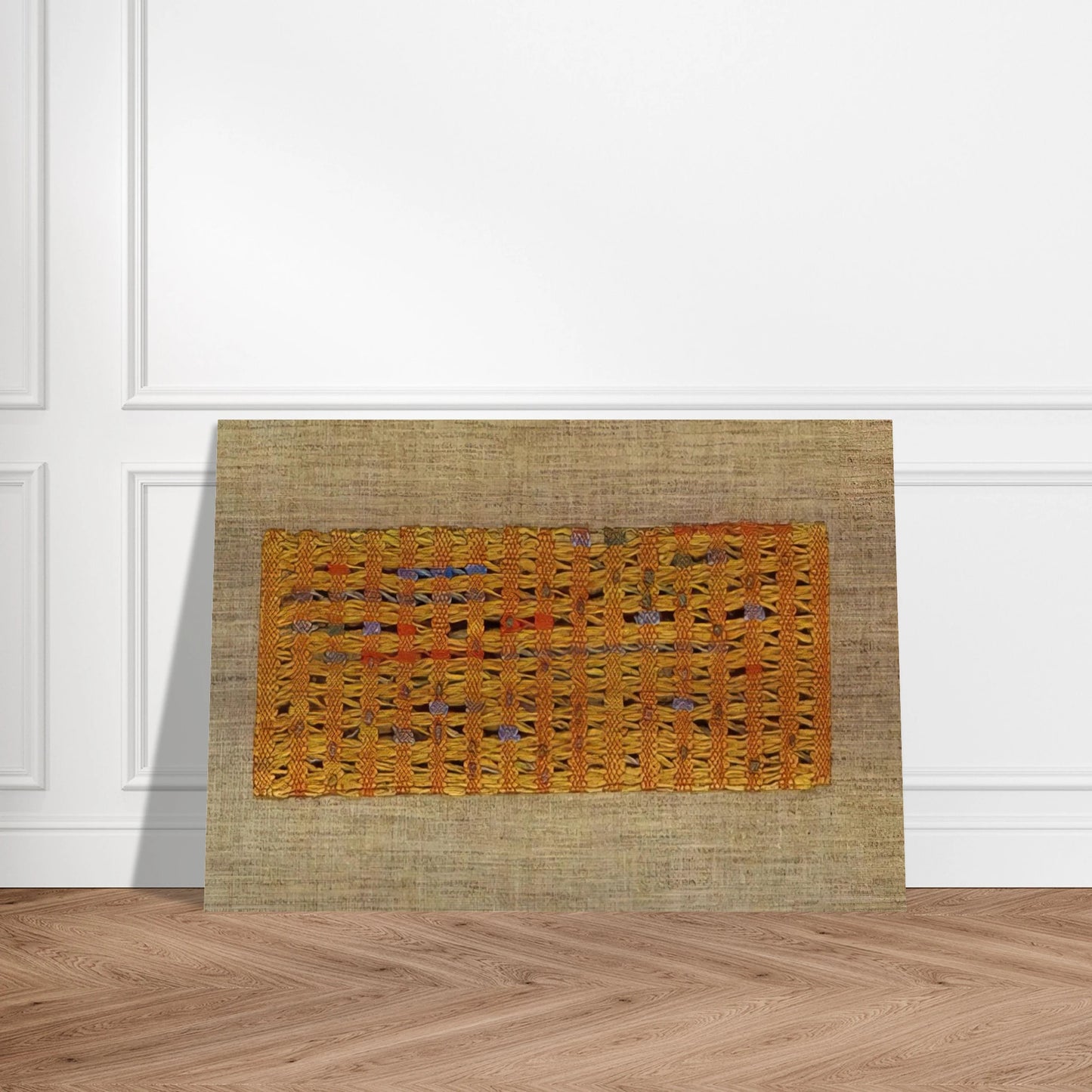 SUNNY 1965 - Anni Albers Brushed Aluminum Print - 70x100 cm / 28x40 inches | Anni Albers Aluminum Print | Anni Albers Prints