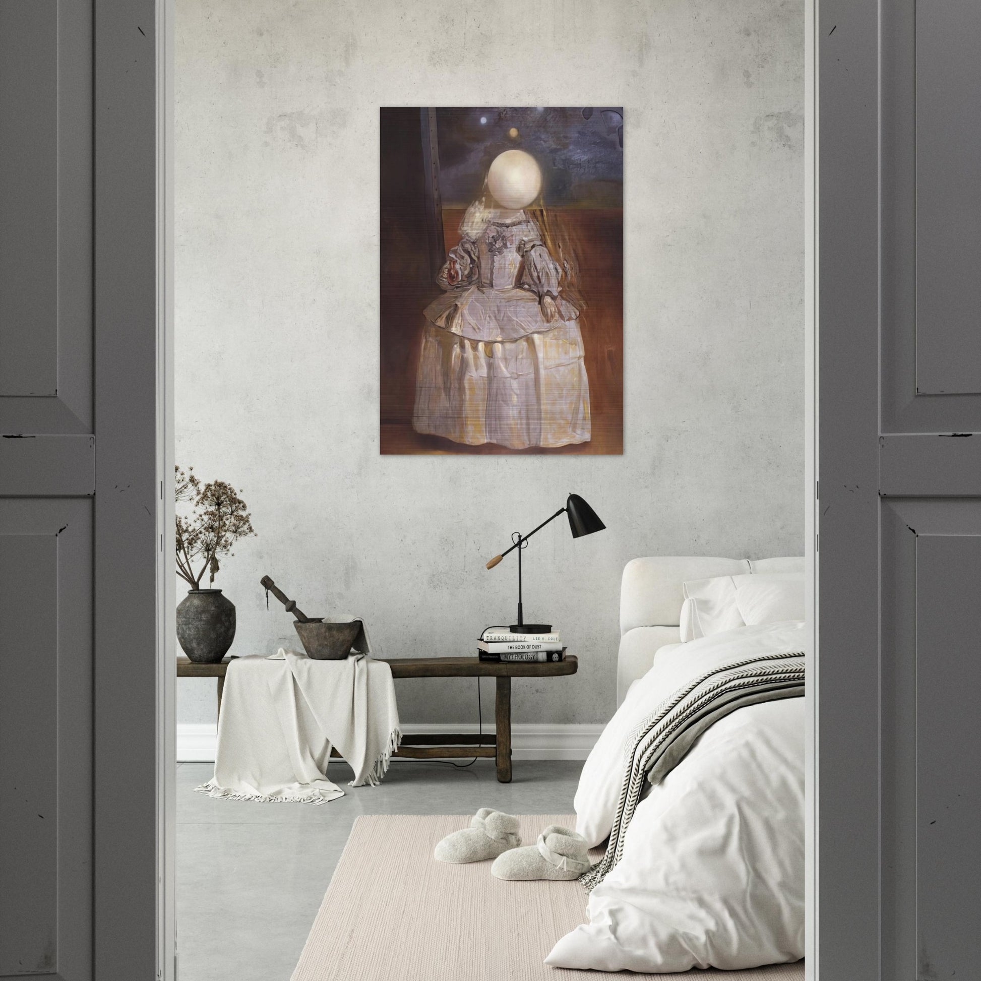 THE PEARL - Salvador Dali Brushed Aluminum Print - 70x100 cm / 28x40 inches | Salvador Dali Aluminum Print | Salvador Dali Prints