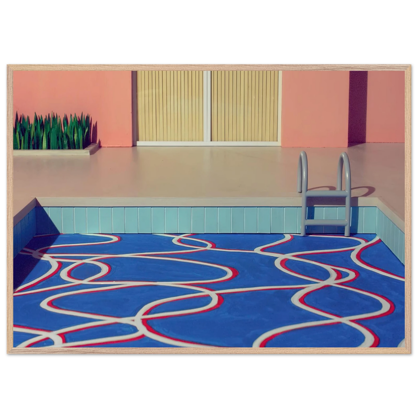 David Hockney - David Hockney Wall art - 70x100 cm / 28x40 inches - Fine Art Poster-canvas - -