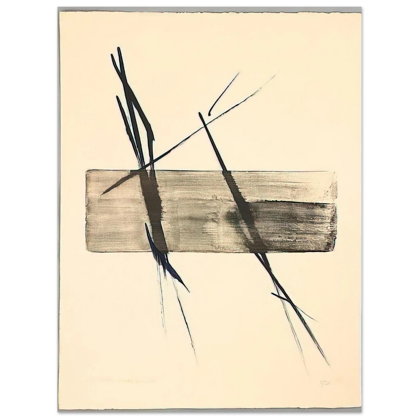 Toko Shinoda - Beyond - Abstract Expressionism  75x100 cm / 30x40inches Fine Art Poster