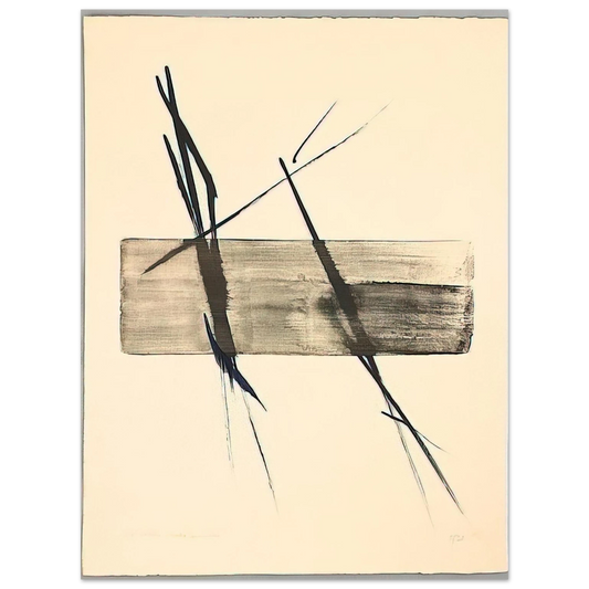 Toko Shinoda - Beyond - Abstract Expressionism  75x100 cm / 30x40inches Fine Art Poster