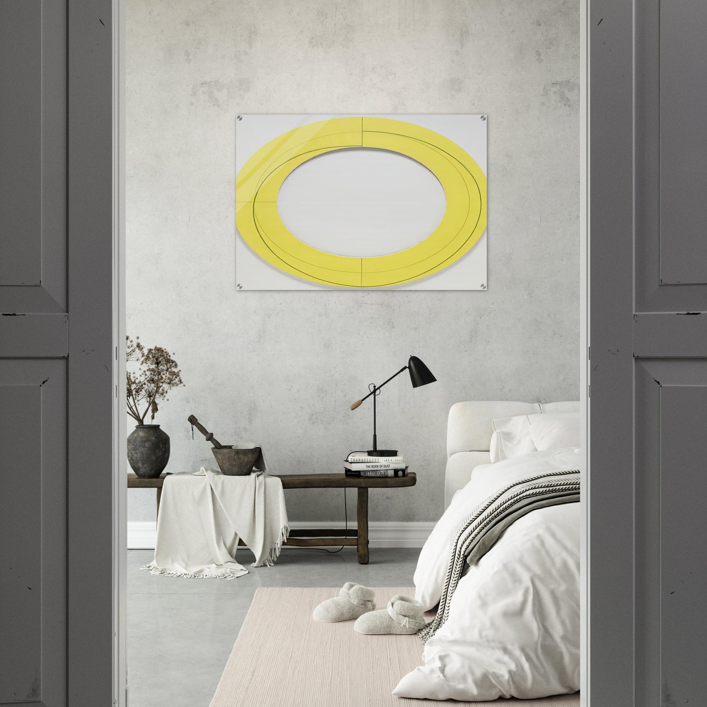 RING IMAGE M 2010 - Robert Mangold Acrylic Print - 70x100 cm / 28x40″ inches