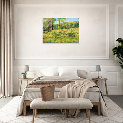 Spring, Navesink Highlands - Childe Hassam Acrylic Print - 70x100 cm / 28x40″ inches