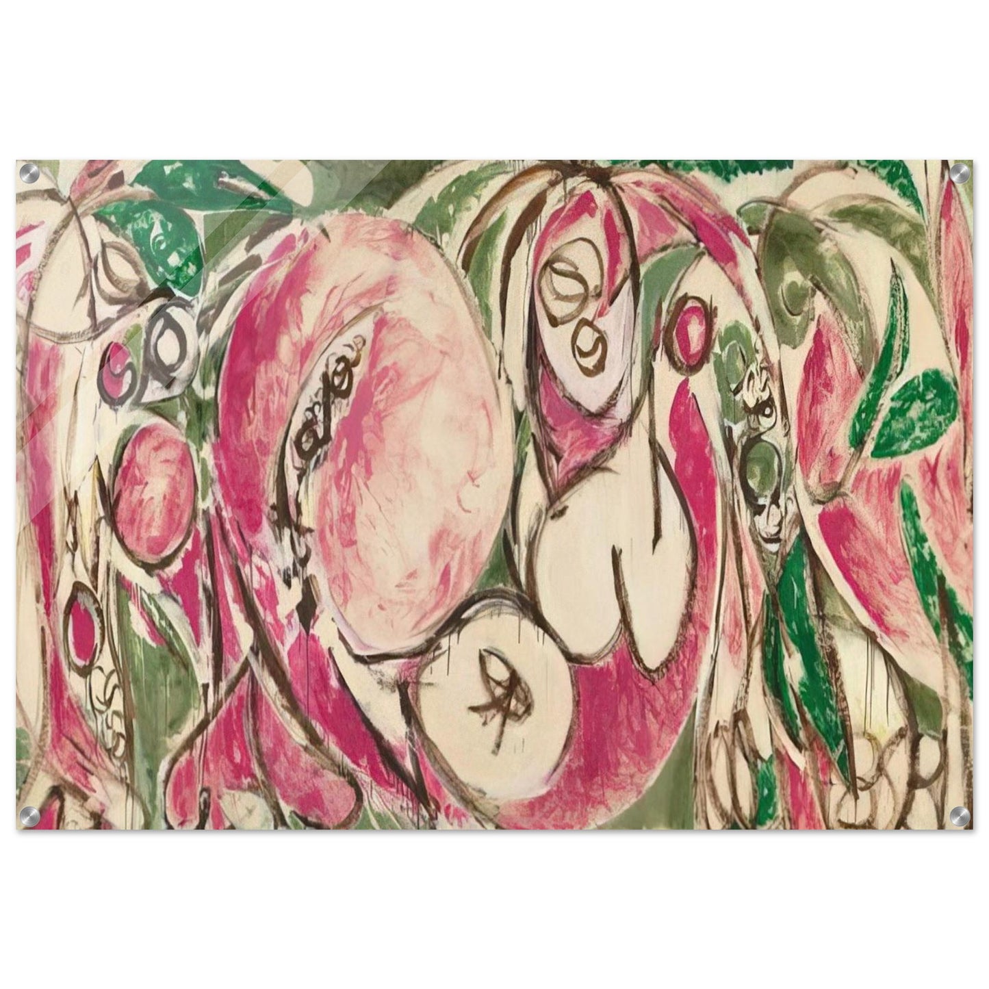 The Seasons - Lee Krasner Acrylic Print - 70x100 cm / 28x40″ inches