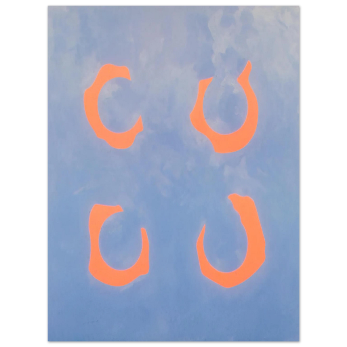 Jeremy Moon - Red Chord - 1962  75x100 cm / 30x40inches Fine Art Poster