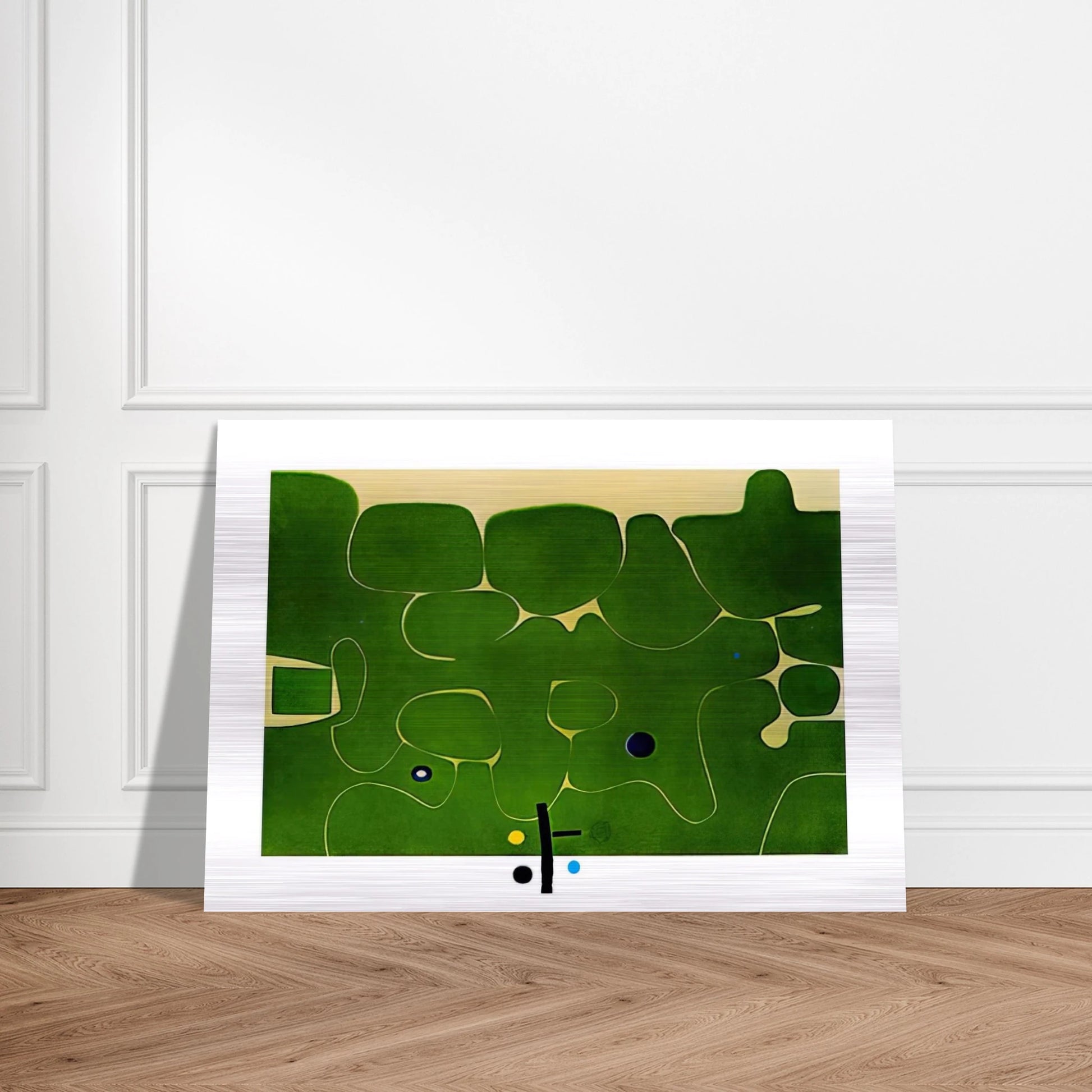 Il Labirinto della Psiche - 1986 - Victor Pasmore Brushed Aluminum Print - 70x100 cm / 28x40 inches | Victor Pasmore Aluminum Print | Victor Pasmore Prints