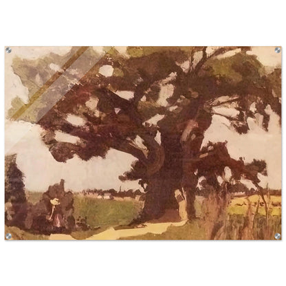 BLASTED OAK BOHAIN 1903 - Henri Matisse Acrylic Print - 70x100 cm / 28x40″ inches