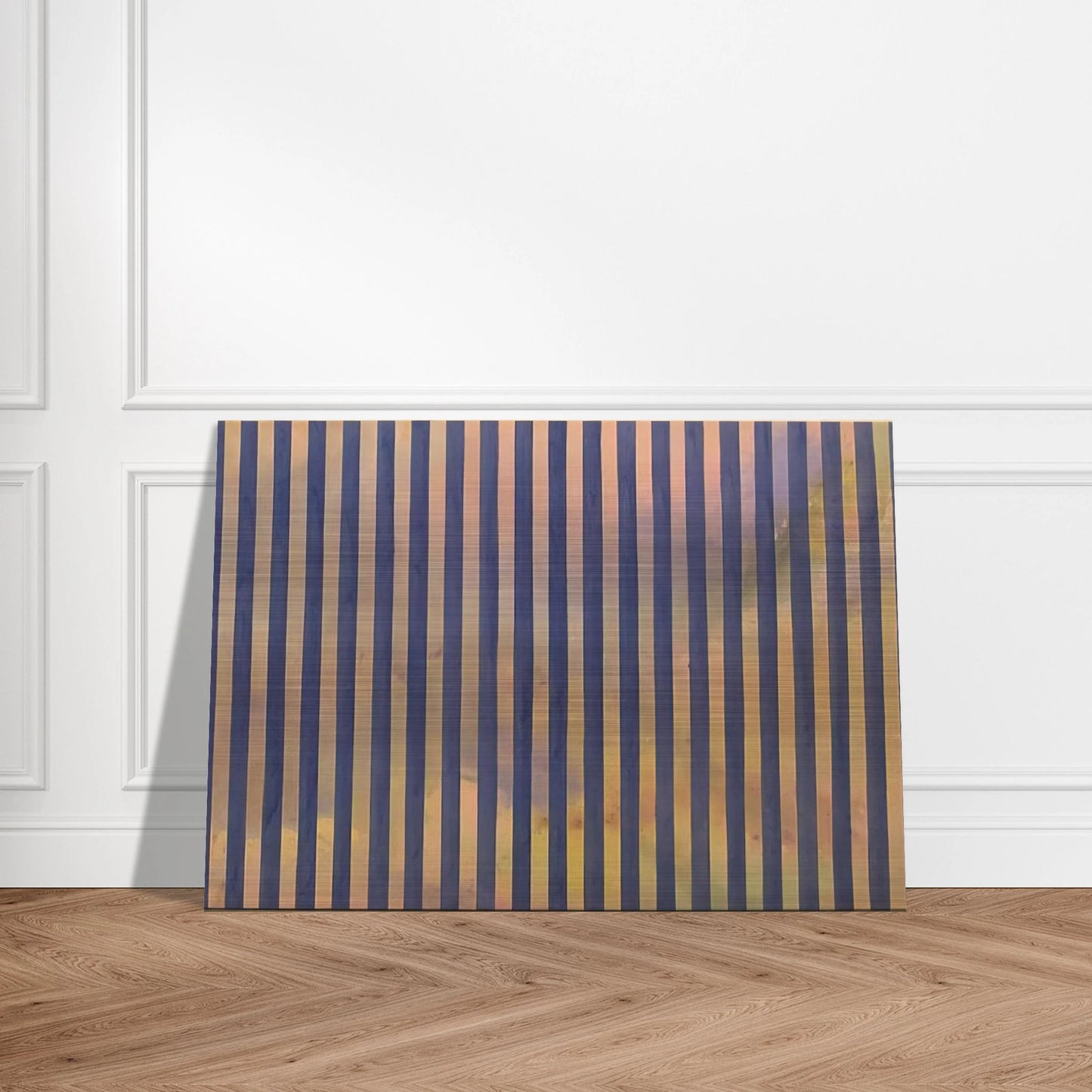 Untitled - 1959 - Gene Davis Brushed Aluminum Print - 70x100 cm / 28x40 inches | Gene Davis Aluminum Print | Gene Davis Prints