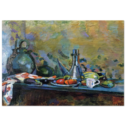 STILL LIFE 9 - Henri Matisse Brushed Aluminum Print - 70x100 cm / 28x40 inches | Henri Matisse Aluminum Print | Henri Matisse Prints