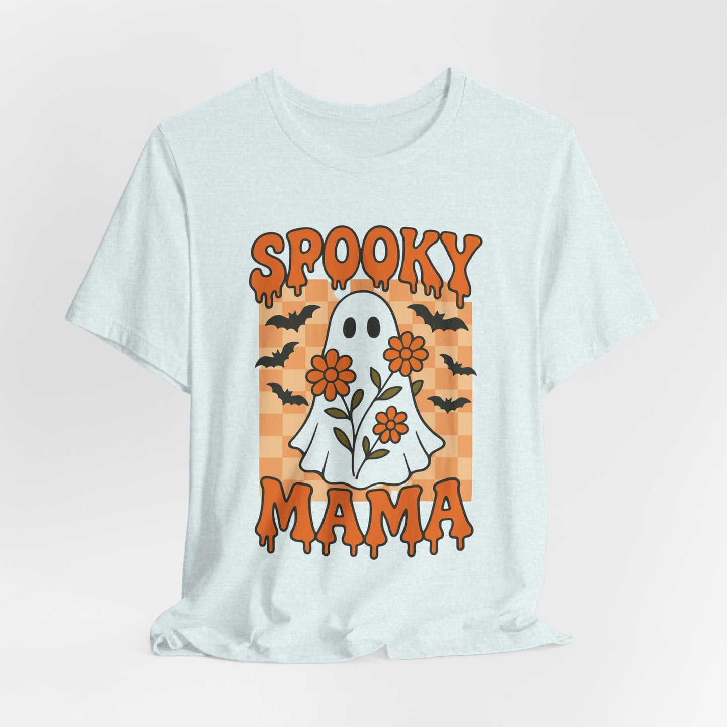 Spooky Mama Groovy Vintage Ghost Halloween Spooky Mom Mother