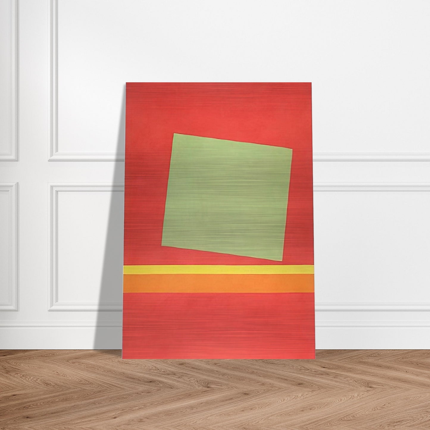 Homage to Milton Avery - Sun-Box III - 1969 - Theodoros Stamos Brushed Aluminum Print - 70x100 cm / 28x40 inches | Theodoros Stamos Aluminum Print | Theodoros Stamos Prints