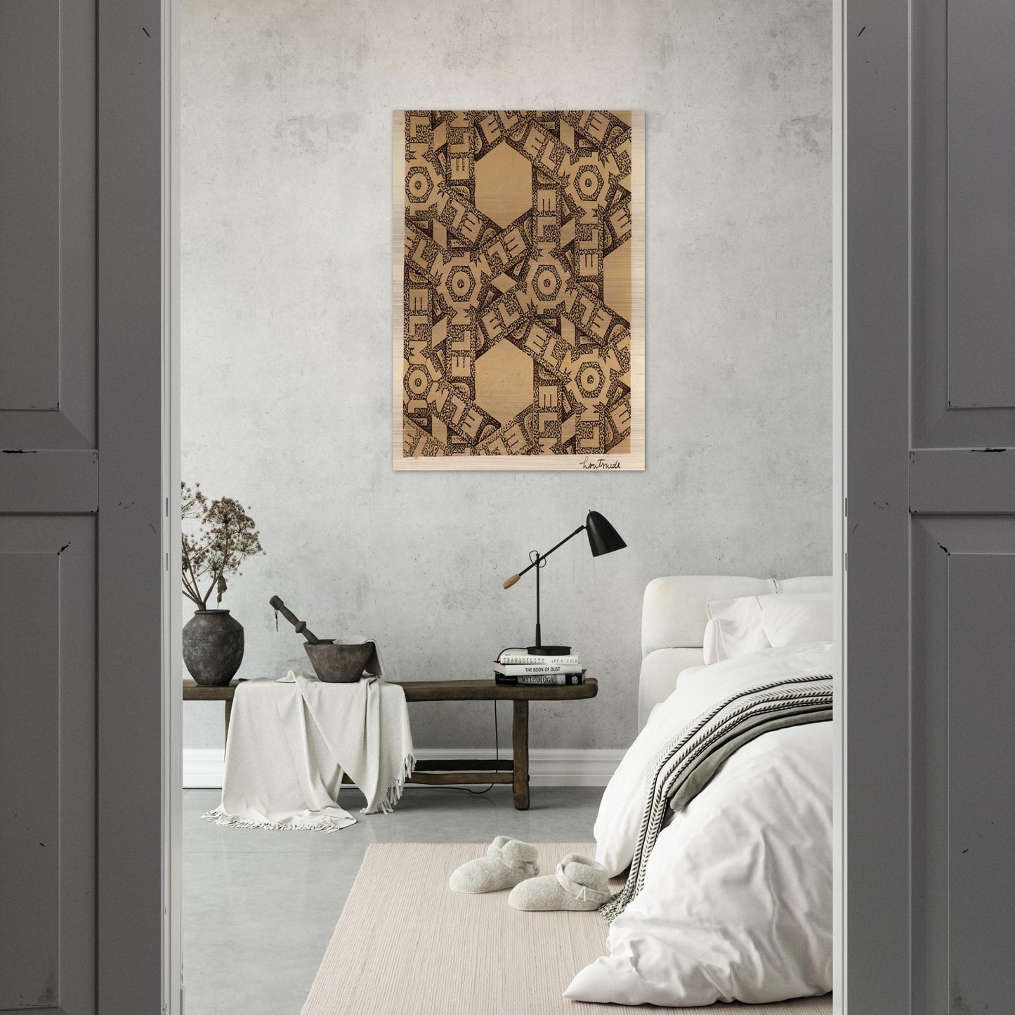 ESCHER (21) - MC Escher Brushed Aluminum Print - 70x100 cm / 28x40 inches | MC Escher Aluminum Print | MC Escher Prints
