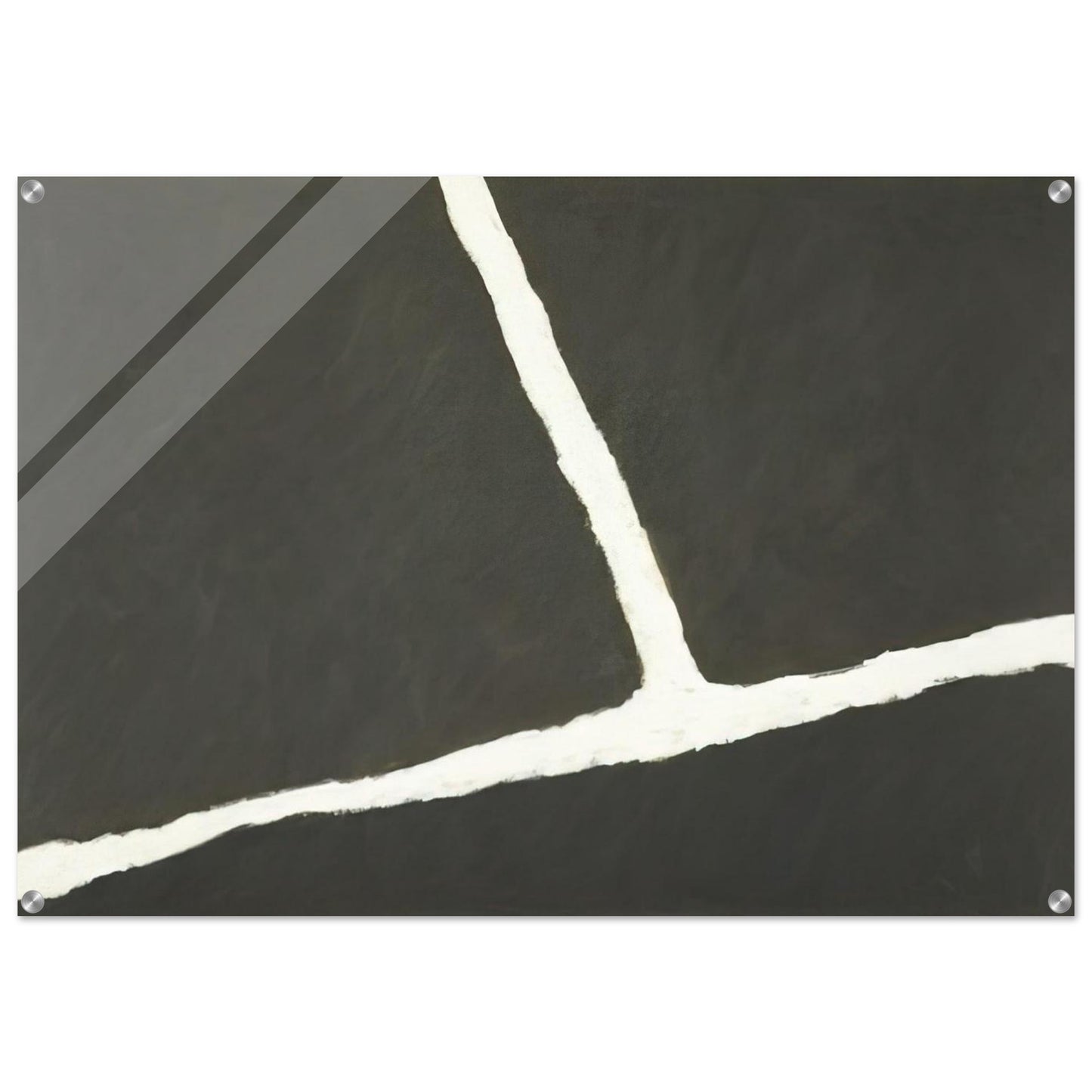 Krijtlijnen HV - 1977 - Raoul De Keyser Acrylic Print - 70x100 cm / 28x40″ inches