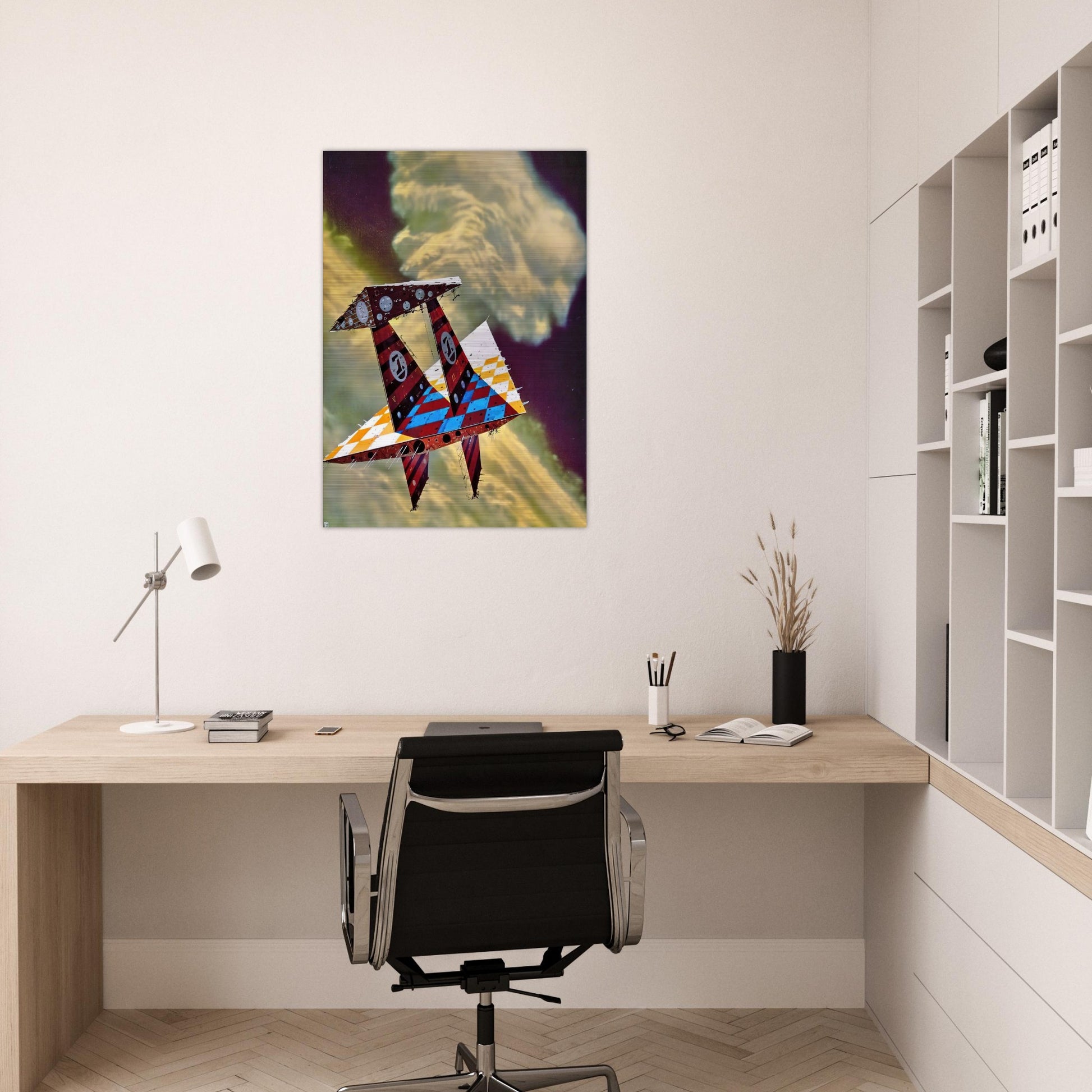 Chris Foss - Chris Foss Brushed Aluminum Print - 70x100 cm / 28x40 inches | Chris Foss Aluminum Print | Chris Foss Prints