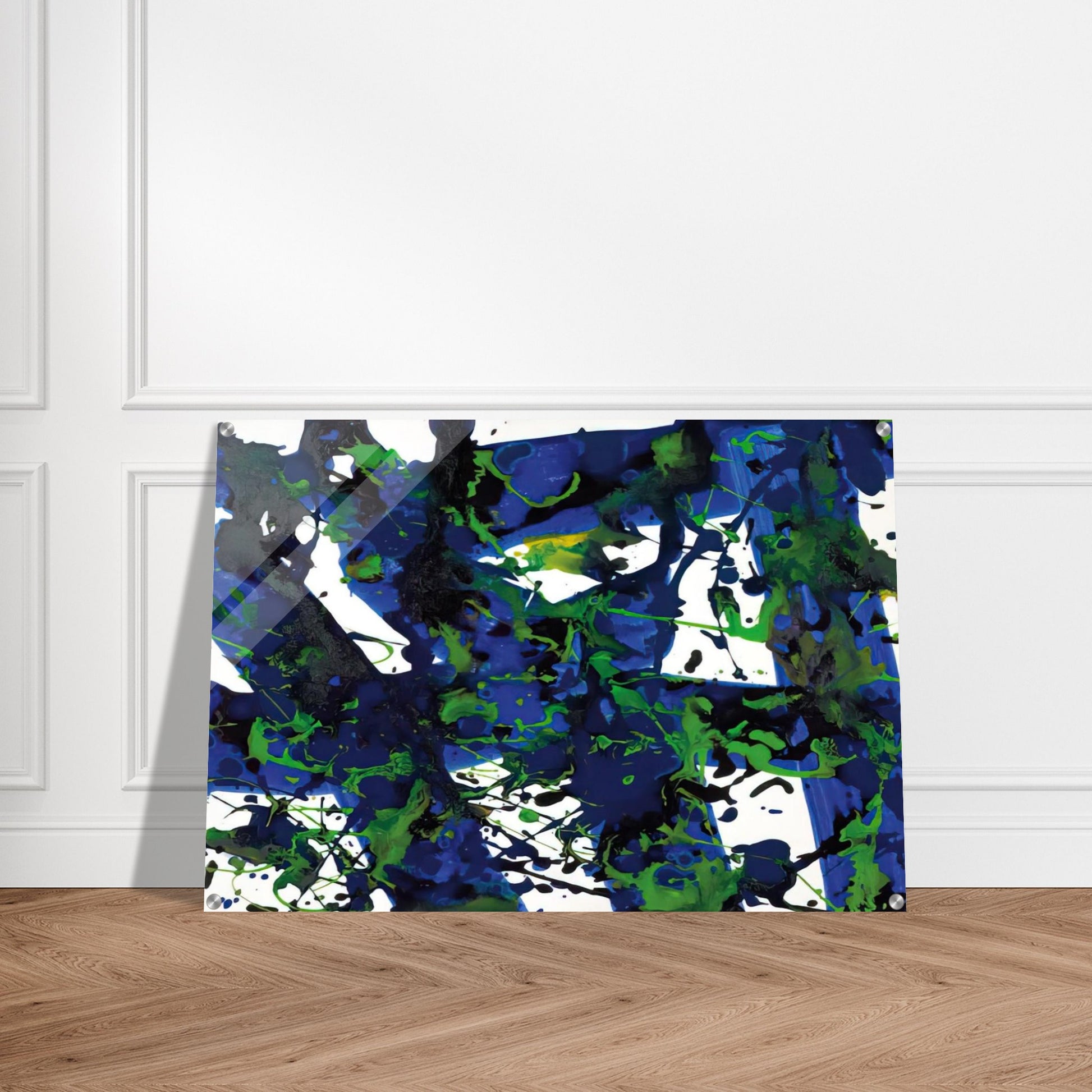 Untitled  SFP94-17  SF94-032  - Sam Francis Acrylic Print - 70x100 cm / 28x40″ inches