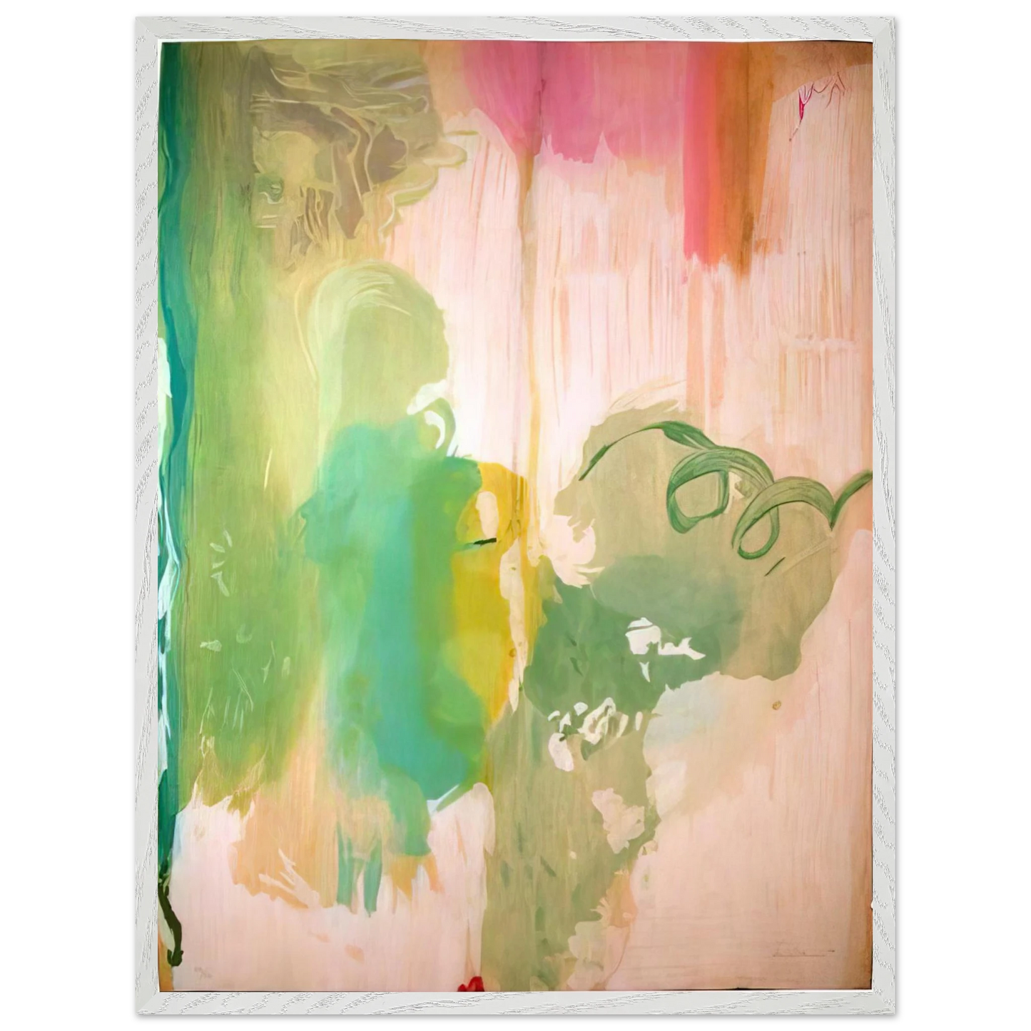 Helen Frankenthaler - Snow Pines - 2004 Wall art - A2 (42 x 59.4  cm) - Fine Art Poster-canvas - -