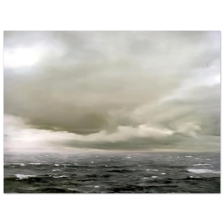 Gerhard Richter - SEASCAPE CLOUDY  75x100 cm / 30x40inches Fine Art Poster