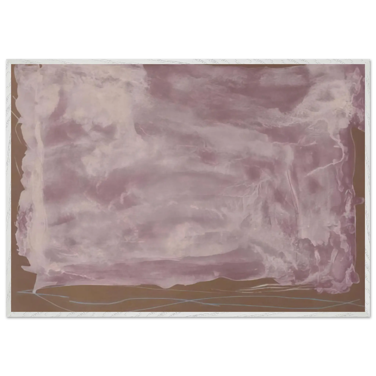 Helen Frankenthaler - Soho Dreams - 1987 Wall art - A3 (29.7 x 42  cm) - Premium Wooden Framed Poster With Fine Art Paper - Black frame