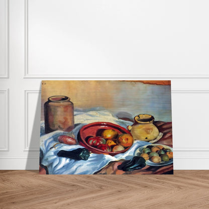 STILL LIFE - Salvador Dali Brushed Aluminum Print - 70x100 cm / 28x40 inches | Salvador Dali Aluminum Print | Salvador Dali Prints