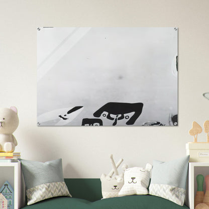 FISHERMEN IN CADAQUES - Salvador Dali Acrylic Print - 70x100 cm / 28x40″ inches | Salvador Dali Wall Art | Salvador Dali Prints
