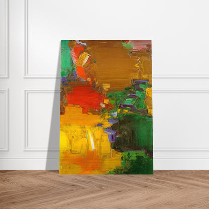 Rhapsody - Hans Hofmann Brushed Aluminum Print - 70x100 cm / 28x40 inches | Hans Hofmann Aluminum Print | Hans Hofmann Prints