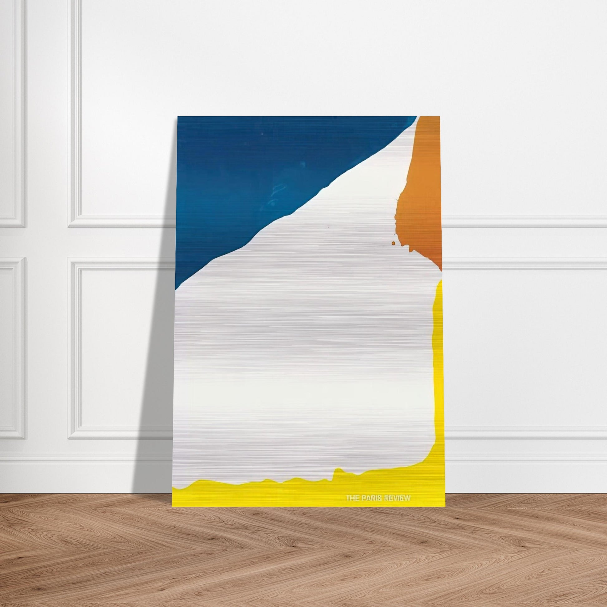 Paris Review - 1966 - Helen Frankenthaler Brushed Aluminum Print - 70x100 cm / 28x40 inches | Helen Frankenthaler Aluminum Print | Helen Frankenthaler Prints