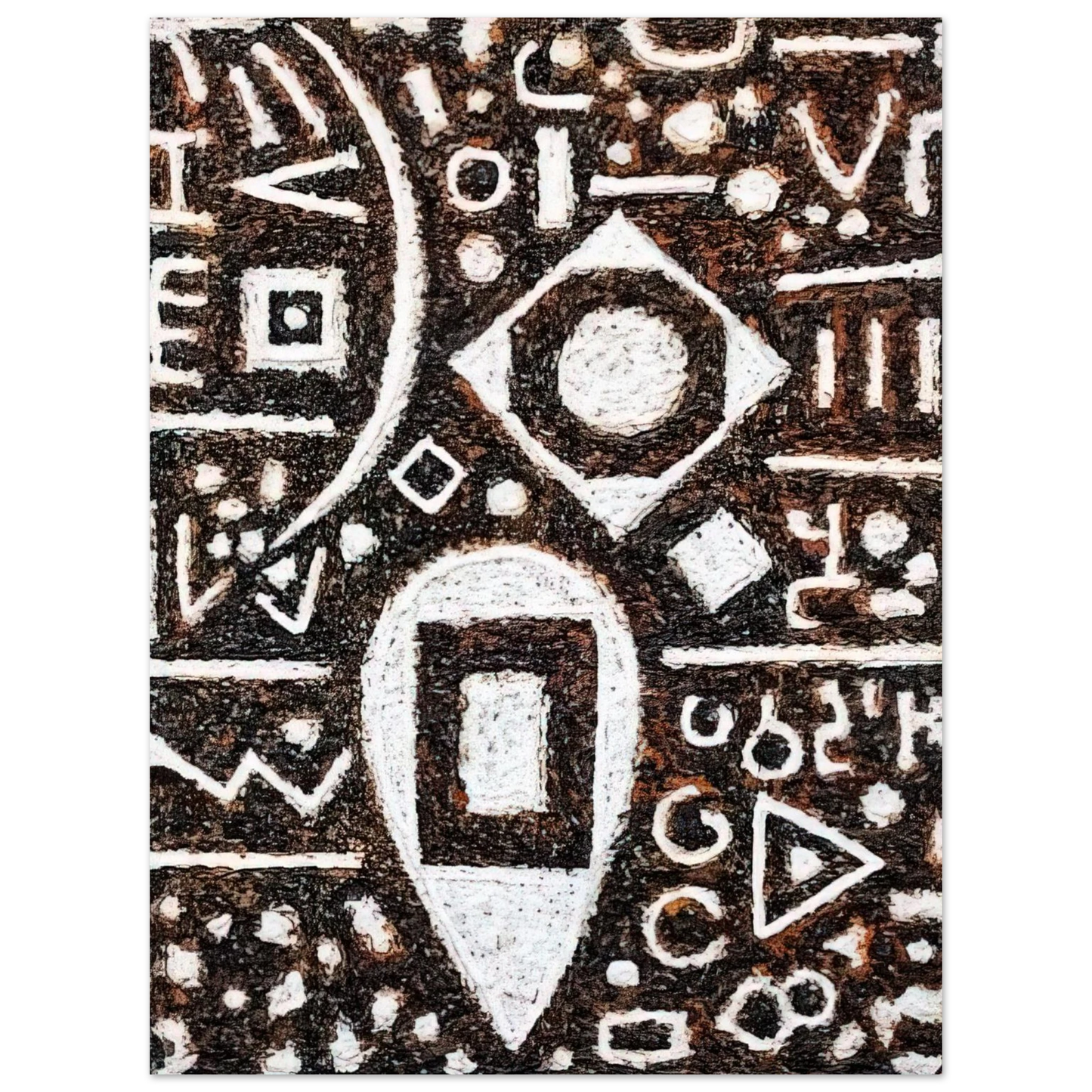 Richard Pousette-Dart - Inbalance of Time  75x100 cm / 30x40inches Fine Art Poster