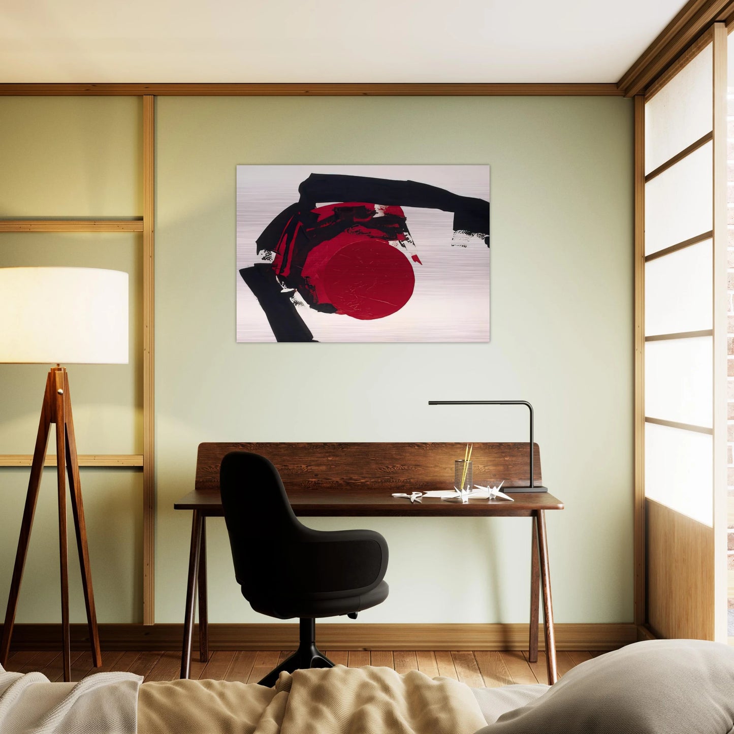 COMPOSITION I - Luis Feito Brushed Aluminum Print - 70x100 cm / 28x40 inches | Luis Feito Aluminum Print | Luis Feito Prints