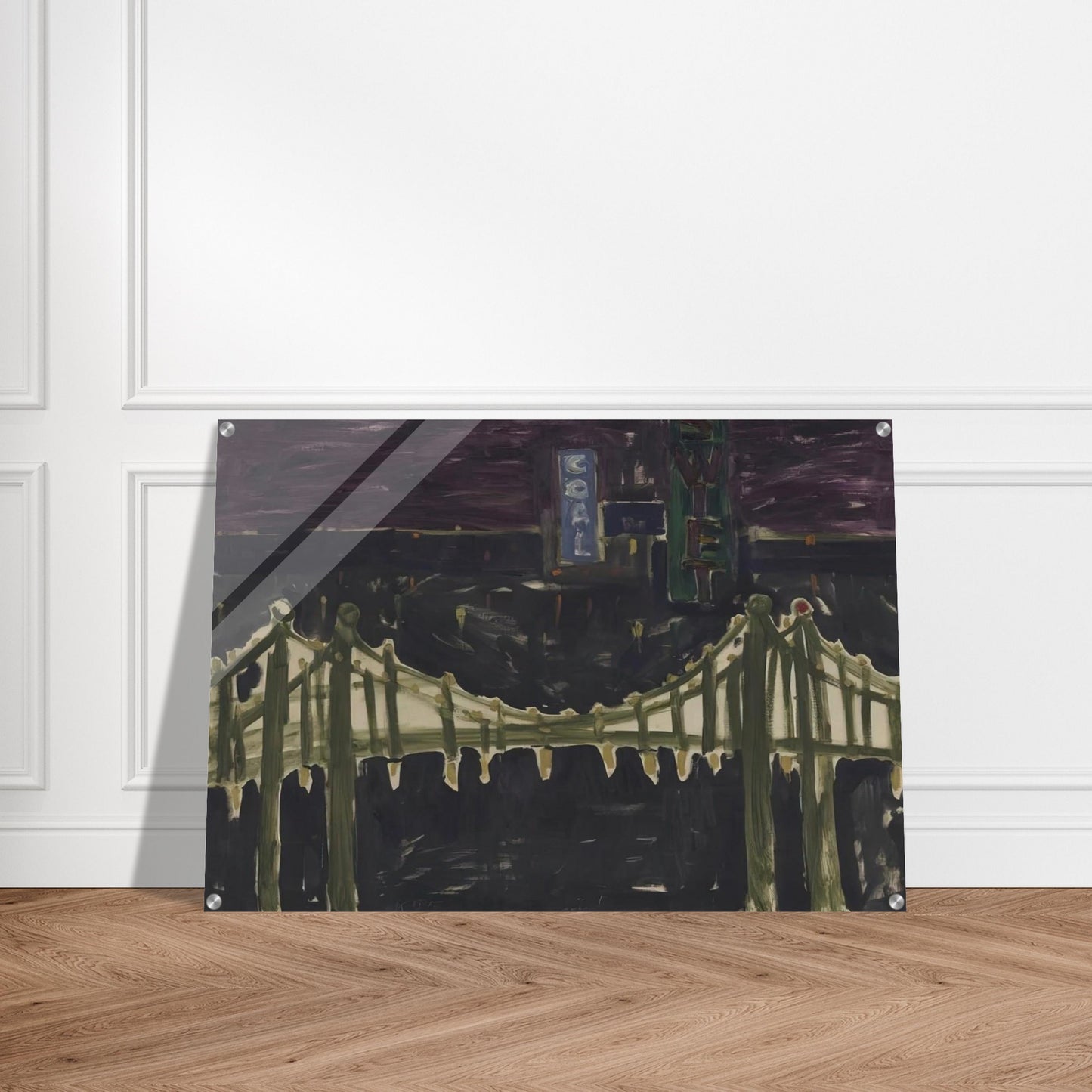 George Washington Bridge - Allan Kaprow Acrylic Print - 70x100 cm / 28x40″ inches | Allan Kaprow Wall Art | Allan Kaprow Prints