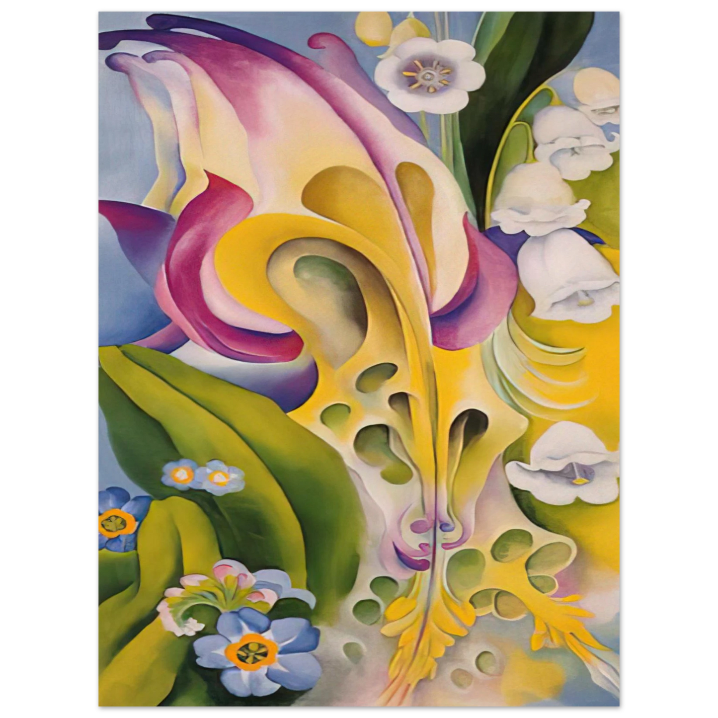 Georgia O'Keeffe - From the Old Garden No 2 Fine Art Poster