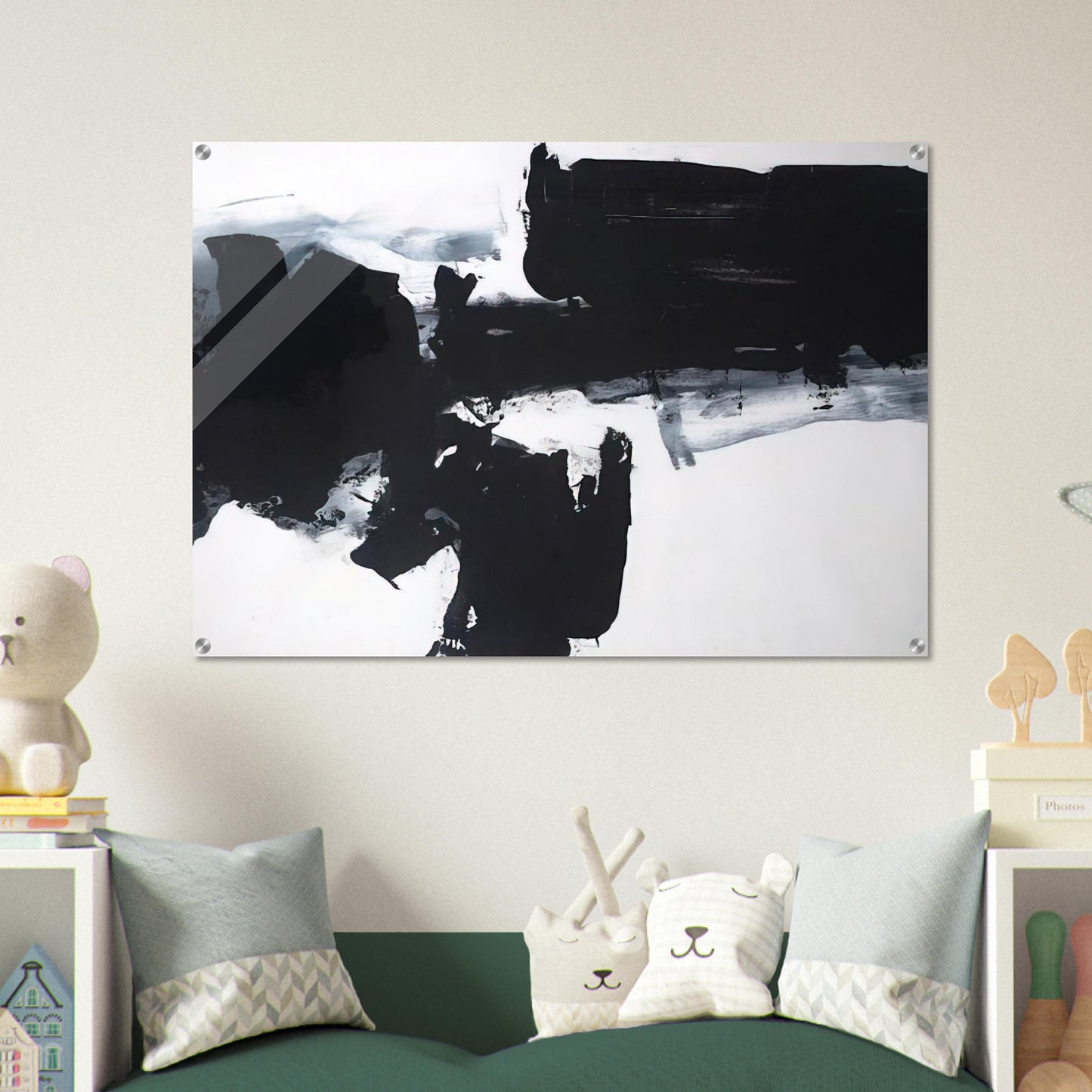 UNTITLED 1961 3 - Luis Feito Acrylic Print - 70x100 cm / 28x40″ inches