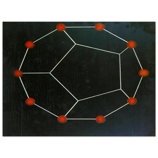 Salvador Dali - PENTAGONAL SARDANA 1  75x100 cm / 30x40inches Fine Art Poster