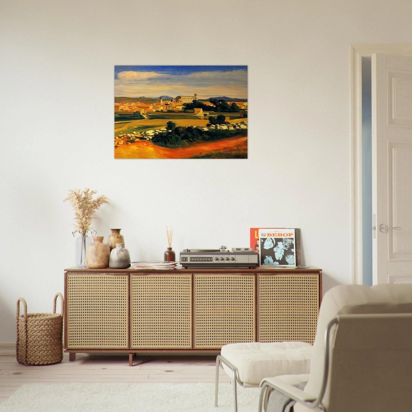 LANDSCAPE 1930 - Andre Derain Brushed Aluminum Print - 70x100 cm / 28x40 inches | Andre Derain Aluminum Print | Andre Derain Prints