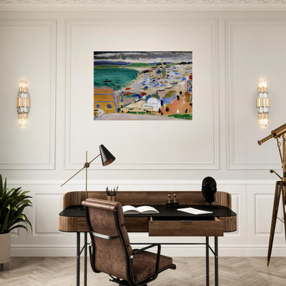THE BAY OF TANGIER 1912 - Henri Matisse Brushed Aluminum Print - 70x100 cm / 28x40 inches | Henri Matisse Aluminum Print | Henri Matisse Prints
