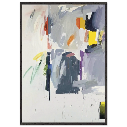 Chock Full O Nuts - 1975 - Mark Lancaster 70x100 cm / 28x40 inches Framed Art Print – Black Wooden Frame